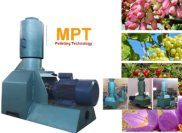 MPT دستگاه تولید کود مرغی پلیت شده